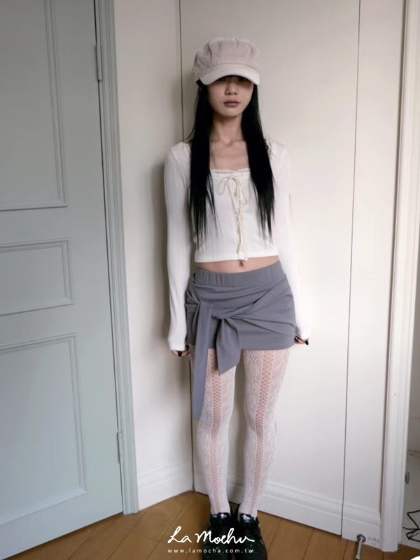 包臀綁帶棉質褲裙 (闆娘清單)
